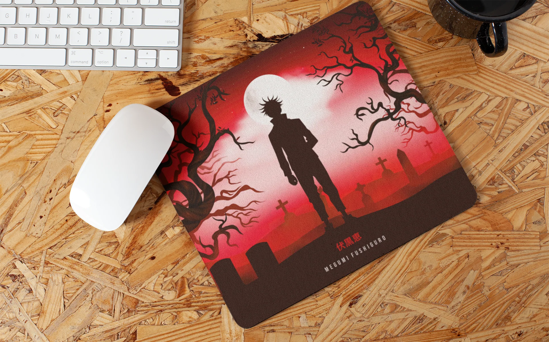 JJK - SEASON 3 SPECIALS - MEGUMI IN RED - PREMIUM MOUSEPADS - Image 3