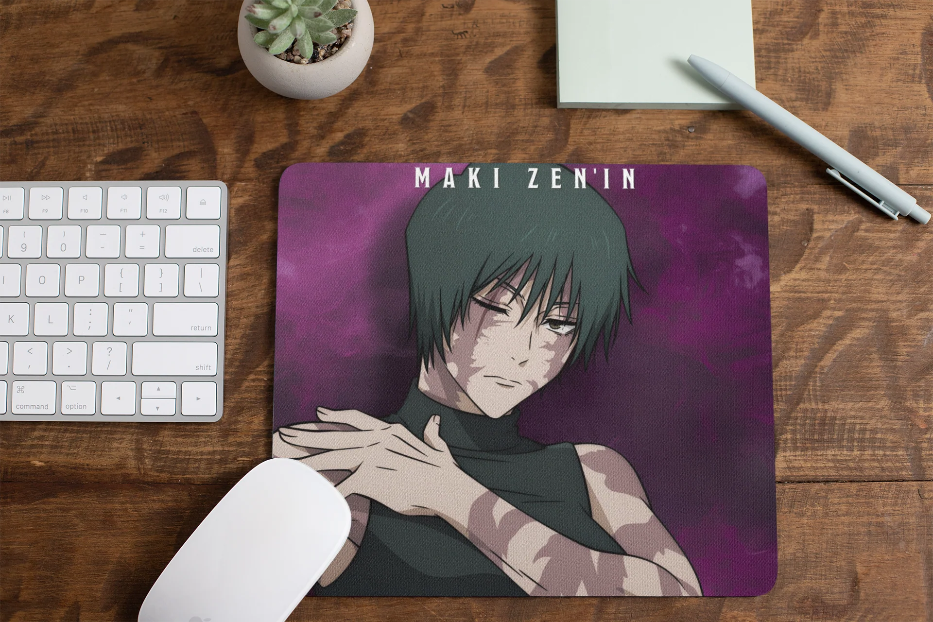 JJK - SEASON 3 SPECIALS - MAKI IN PURPLE - PREMIUM MOUSEPADS - Image 4