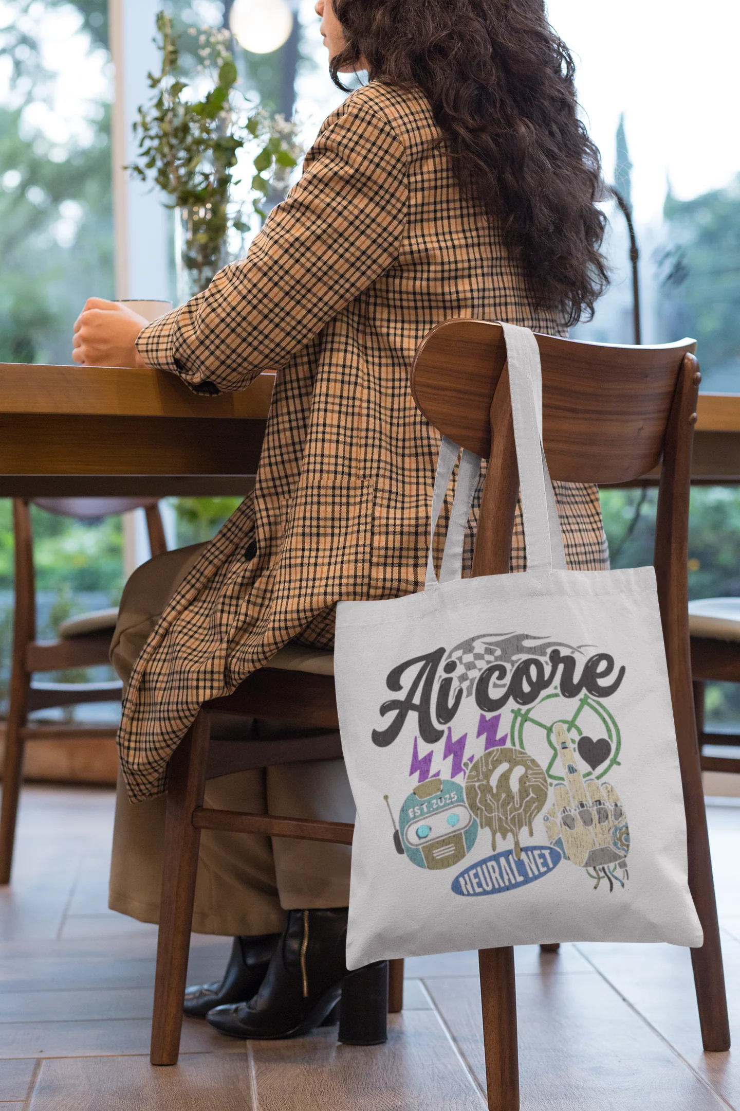 NIT SIKKIM - ALL ODDS - PREMIUM CANVAS TOTE BAG - Image 3