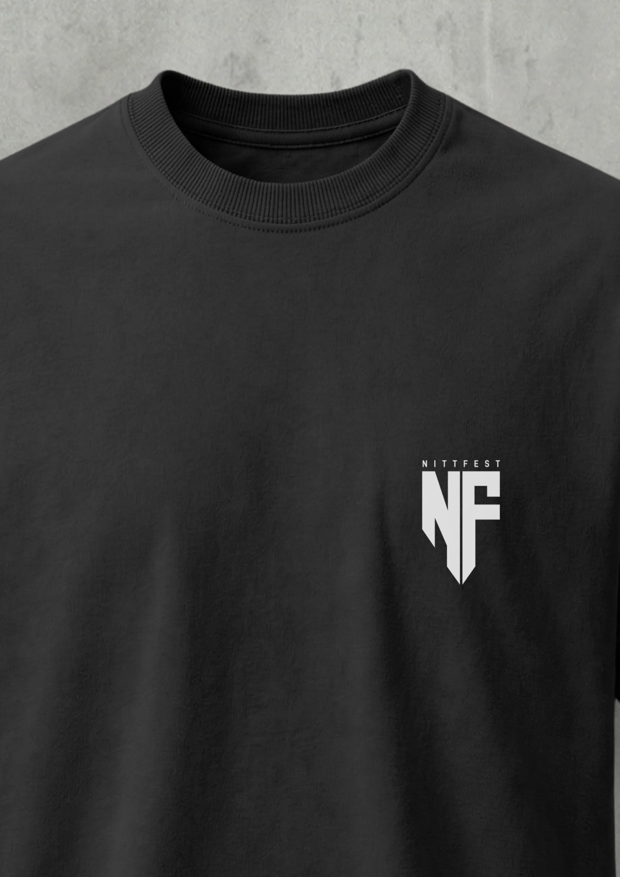 NIT TRICHY - MINIMILISTIC SPIDY - PREMIUM 210 GSM REG FIT T-SHIRT - BLACK - Image 4